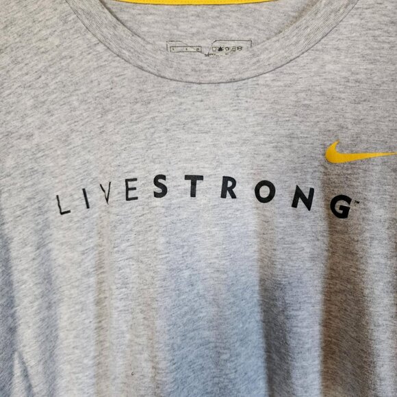 EUC Nike Livestrong Long Sleeve Lightweight T-Shirt - Picture 5 of 5